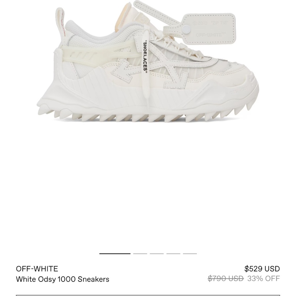 White Odyssey 1000 Off-White Sneaker